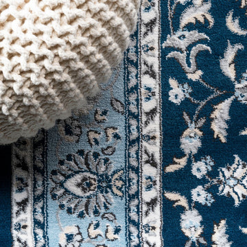 Palmette Modern Persian Floral Area Rug